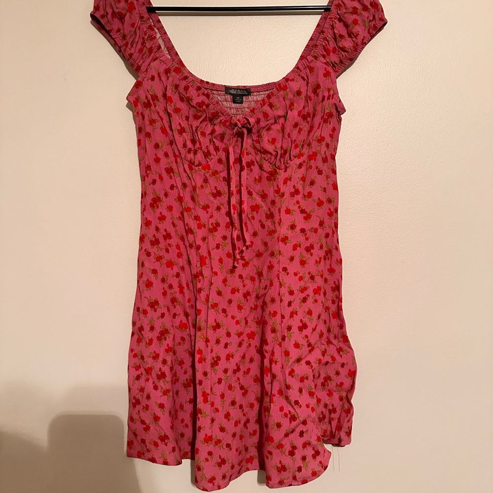 Wild fable floral mini dress